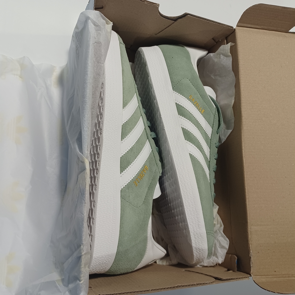 SOLD DO NOT BUY Adidas Gazelle Men's Unisex Green Indoor Sneakers - Picture 5 of 11